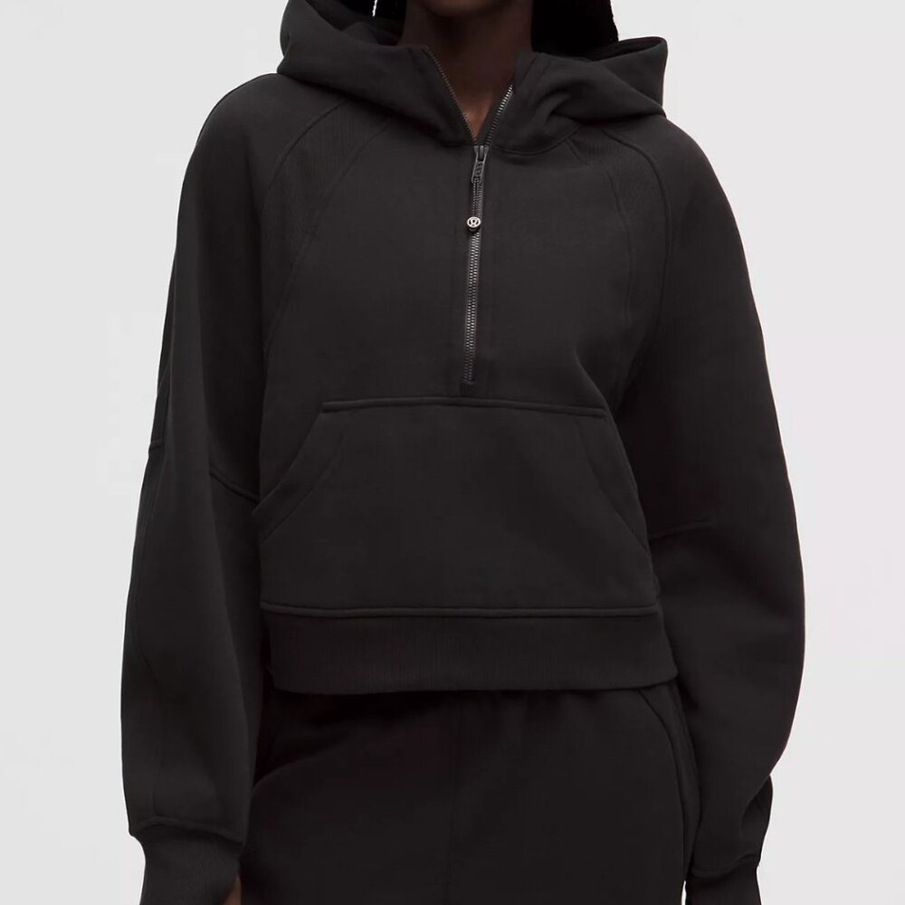 Scuba Oversized Half-Zip Hoodie